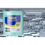 Janit-X Optima All Purpose, Non Woven Cloth Roll 350 Sheet Green NWT6727