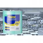 Ramon Hygiene Optima All Purpose, Non Woven Cloth Roll 350 Sheet Green - PACK (4) NWT6727P
