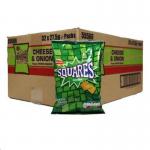 Walkers Squares Cheese & Onion Pack 32s NWT6729