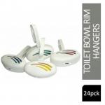 Janit-X Professional Toilet Bowl Rim Hangers Assorted 24s NWT6736