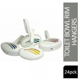 Janit-X Professional Toilet Bowl Rim Hangers Assorted 24s NWT6736