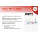 Janit-X Toilet Bowl Rim Hangers Assorted 24s NWT6736
