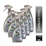 Cif Pro-Formula Stainless Steel and Glass Cleaner 750ml NWT6748