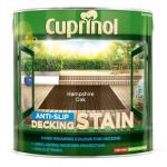 Cuprinol Anti-Slip Decking Stain HAMPSHIRE OAK 2.5 Litre NWT6848