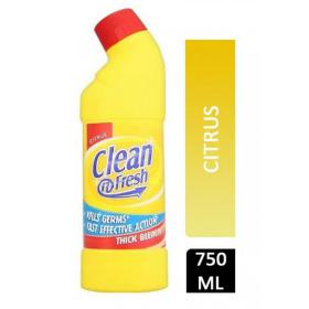 Clean And Fresh Thick Citrus Bleach 750ml - PACK (12) NWT684P