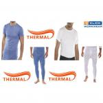 B-Click Short Sleeve White Thermal Vest 3XL NWT6866-3XL