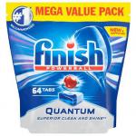 Finish Powerball Quantum Ultimate Dishwasher Tablets 64s NWT6874