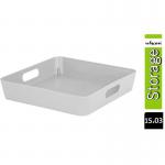 Wham Grey Large Studio Basket Trays 15.03 NWT6878