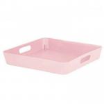 This photograph features a vibrant pink storage basket by What More UK. Its sturdy Wham construction and spacious Studio design make it a versatile and practical addition to any room. Brand new with tags.