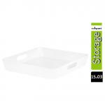 Wham Ice White Studio Tray Basket 15.03 NWT6880