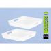 Wham Ice White Studio Tray Basket 15.03 NWT6880