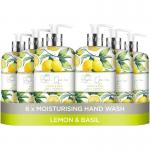 Baylis & Harding Lemon & Basil Hand Wash 500ml - PACK (6) NWT6886P