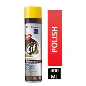 Cif Professional Wood Furniture Polish 400ml - PACK (6) NWT6899P