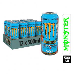 Image of Monster Energy Mango Loco Cans 12x500ml NWT6918