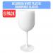 Belgravia White Plastic Wine/Champagne Glasses Pack 6s - PACK (6) NWT6924P