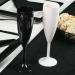 Belgravia Black Plastic Champagne Flutes Pack 6s NWT6927