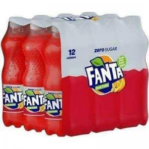 Fanta Fruit Twist Soft Drink 500ml Pack of 12 NWT6934