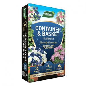 Westland Container & Basket Planting Peat Free Mix 25L - PACK 85