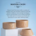 Mason Cash Lettered Cat Bowl,5” 13cm, Cane & Blue - PACK (6) NWT6952P