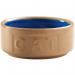 Cane & Blue Lettered Cat Bowl 13cm - PACK (6) NWT6952P
