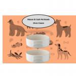 Mason Cash Quality Heavy Duty Stoneware Pet Bowls in Cream 15cm NWT6954