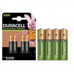 Duracell AAA 900MAH Recharge Plus Battery Pack 4s NWT6957