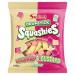 An enticing photo of Swizzels Confectionerys Squashies, featuring the delicious Rhubarb & Custard flavor. The colorful packaging and 160g size make it the perfect treat for any sweet tooth.