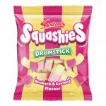 Swizzels Drumstick Squashies Rhubarb & Custard 140g - PACK (12) NWT6965P
