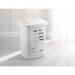 Addis White Linen Laundry Hamper 60 Litre - PACK (3) NWT6969P