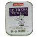 Caroline Foil Trays 450cc Pack 10s (1001) NWT6971