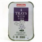 Caroline Foil Trays 850cc Pack 4s (1004) NWT6982