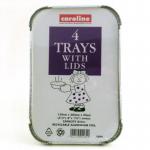 Caroline Foil Trays 850cc Pack 4s (1004) NWT6982