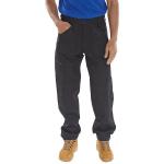 B-Click Workwear Black Action Work Trousers 36 Regular NWT7008-36R