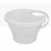 Elho Corsica Drainpipe Clicker 24cm WHITE NWT7047