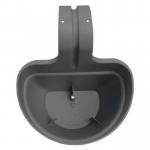 This image shows an Elho garden maintenance tool called the Vibia Campana Easy Hanger. It is small in size and has an ANTHRACITE color. It is perfect for hanging and organizing gardening tools and supplies.