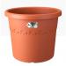 Elho Cilindro Wheeled Pot 40cm TERRACOTTA NWT7060