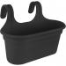 Elho Easy Hanger Large Twin Pot LIVING BLACK NWT7068