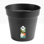 Elho Green Basics Grow Pot 13cm LIVING BLACK NWT7074