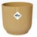 Elho Vibes Fold Round 14cm Display INDOOR Pot BUTTER YELLOW NWT7084