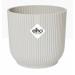 Elho Vibes Fold Round 14cm Display INDOOR Pot SILKY WHITE - PACK (8) NWT7087P