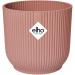 Elho Vibes Fold Round 25cm Display Pot DELICATE PINK NWT7089