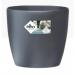 Elho Brussels Large Round INDOOR Pot Wheeled 40cm ANTHRACITE NWT7105