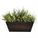 Fixtures Barrel Design Dark Brown Large Trough L50cm x W25.5cm x H19.5cm NWT7138
