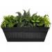 Fixtures Barrel Design Grey Trough 50.8cm x 25.4cm x 19cm NWT7139
