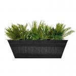 Fixtures Barrel Design Grey Trough L50cm x W25.5cm x H19.5cm NWT7139