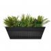 Fixtures Barrel Design Grey Trough L50cm x W25.5cm x H19.5cm NWT7139