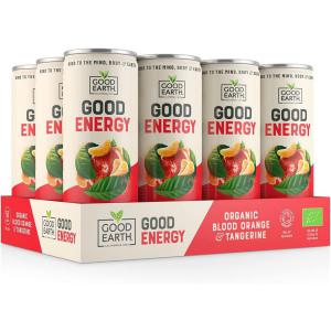 Image of Good Earth Good Energy Blood Orange Energy Drink 12x250ml NWT7162
