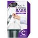 Safewrap White Peddle Bin Liners Size C 15 Litre Pack 30s - PACK (24) NWT7166P