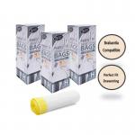 Perfect Fit White Peddle Bin Liners Size H 50-60 Litre Pack 10s NWT7168