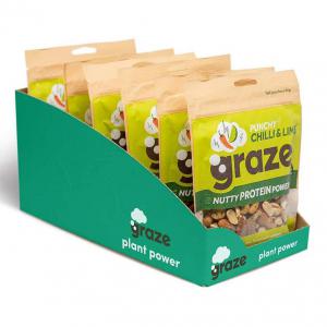 Image of Graze Punchy Chilli & Lime Nutty Protein Power 118g NWT7172